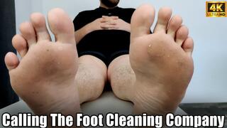KingMarti: Calling The Foot Cleaning Company - 4k UHD 2160p