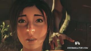 Lara se fait baiser au fond des ruines d un temple