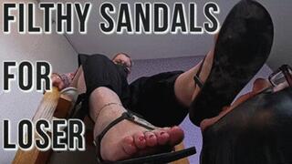 CC - Filthy sandals for loser