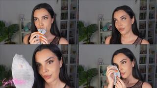 Smelling and licking my worn, dirty socks | Sweet Maria