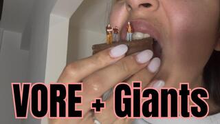 VORE + Giants Chocolate Cake