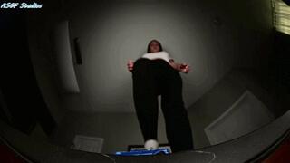 Anna Dark (Natasha) BIG STINKY GIANTESS sock crush!! - MOV
