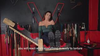 Little Fox Directly from Rio de Janeiro, to be tickled by Valentina