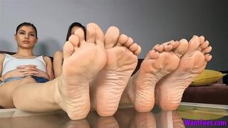 Wrinkled Sexy Soles - Barefoot - HD MP4