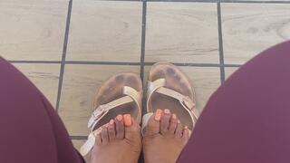 Dirty shoes Pretty Toes