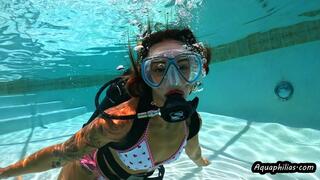 Aquaphilias- Mya Pleasure- Sweetheart SCUBA Dive Masturbation