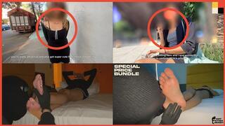 18 YO & MILF PICKED UP IN THE STREET GET FEET LICKING AND TOE SUCKING TREATMENT - FOOT WORSHIP CARE PACKAGE N2 - FOOT WORSHIP PICK UP VOL 3 & 4 - FOOT FETISH FRENZY