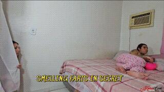 SMELLING FARTS IN SECRET - VICTORIA DIAS - FULL VERSION IN FULL HD - NEW AUGUST 2025