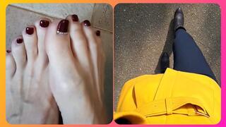 My toes are too seductive, may cause spontaneous erection