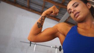 EVEN A BIKINI MODEL IS STRONGER THAN YOU !