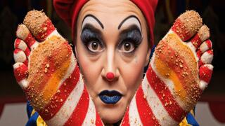 DIRTY SWEATY CLOWN FEET MESMERIZ