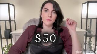 Perfect Cleavage Ripoff $50