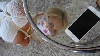 Busty Bitchy Katie is a Tightly Bound, Gagged, Groped, Ass Cracked & Hogtied Victim of Road Rage Revenge! RE ENCODE 2025