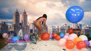 Cinnamon Nail and Heel Pops in a Thong HD WMV (1920x1080)