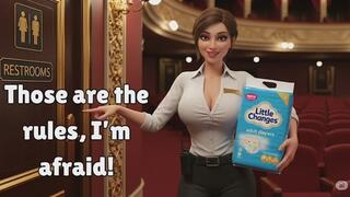 The Show | Diaper change + Handjob story copy