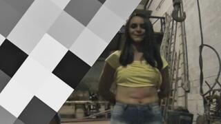 Helga showing her face for the first time