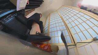 VR360 MARTINA high heels trample on ham