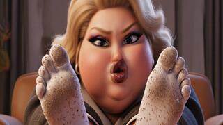 BBW SMELLY WHITE SOCKS