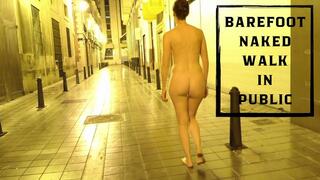 Naked walk in the streets of Valencia