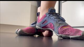 A CBT and Shoejob Experience in Vibram Five Fingers Sneakers - Cocktrampling, CBT and Sneakerfetish with Tramplegirl - multi - HD