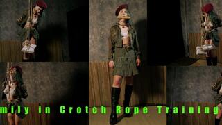 Emily in Crotch Rope Training