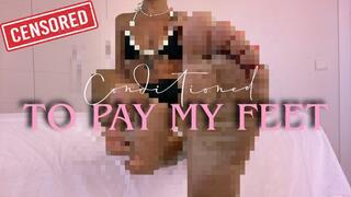 Conditioned to Pay Feet Censored Beta Safe