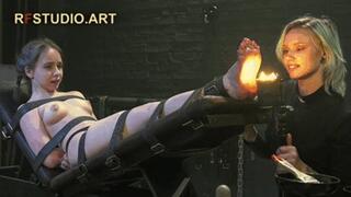 Astrid Plays with Fire - Arina’s Feet Meet the Heat (FULL HD MP4)