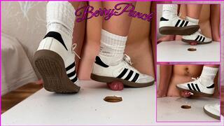 Dirty Samba Full Weight Cock Crush - Cock Trampling - Massive Cum - Shoejob - Ball Crush - Foot Fetish - 1080HD