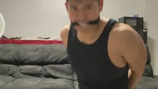 Little Mac in a hog tie