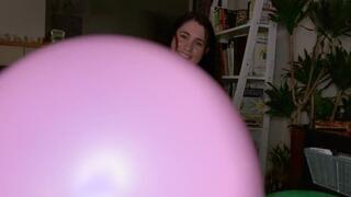 Lola Rides a Vibrating Balloon