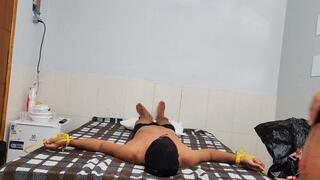 Face sitting, part 1, by Morgana and Slave Luno, FULL HD