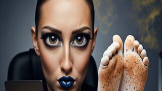BIG EYES AND BLUE LIPS MESMERIZE
