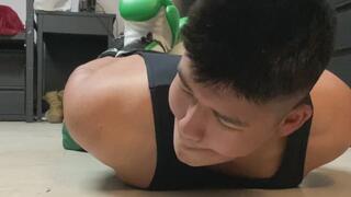 Little Mac in a hog tie 2