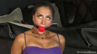 Sofia in: Glamorous Attorney Let Her Ego Cloud Her Judgment & Ended Up Trussed & Gagging On Her Own Knickers While Her Offices Get Totaled! (4K)