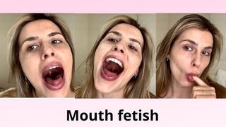Mouth fetish - Uvula