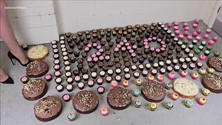 240 Cupcakes Meet Their Fate Under my Black Suede Louboutin So Kates