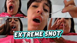 POV Extreme Snot Nose Fetish