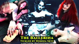 Full Clip Ballerina Tickled by Domina Skye - 720P This adorable little dancer wanted to Rebel against her uptight upbringing, and is mercilessly tickled by Domina Skye!