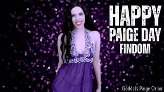 Happy Paige Day Findom