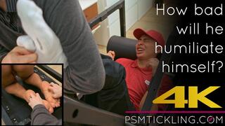 Pizza boy tickled 4K