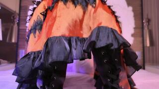 Kurumi Tokisaki - Date a live cosplay - Self foot worship