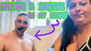 Dom Malory's Brutal Morning Revenge: Stuffing and Spitting on Her Bratty Sub