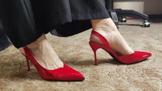 Classy in Red – Heels On, Heels Off