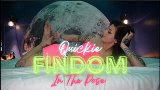 Findom Quickie In The Pose
