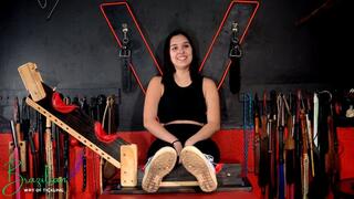 The most sensitive girl so far