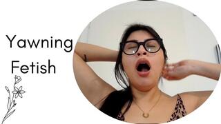 Your sweet latina is tired of yawning