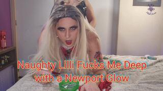 Naughty Lilli Fucks Me Deep with a Newport Glow - SFL340