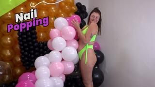 Melissa Nail Pop balloon garland