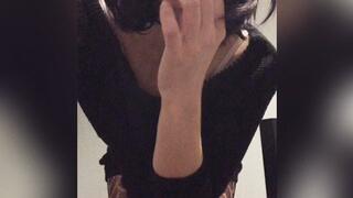 getting off in the bathroom at work