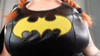 Batgirl GROWTH from POV Supervillian Serum MP4 640 Fishnet Pantyhose Destruction
